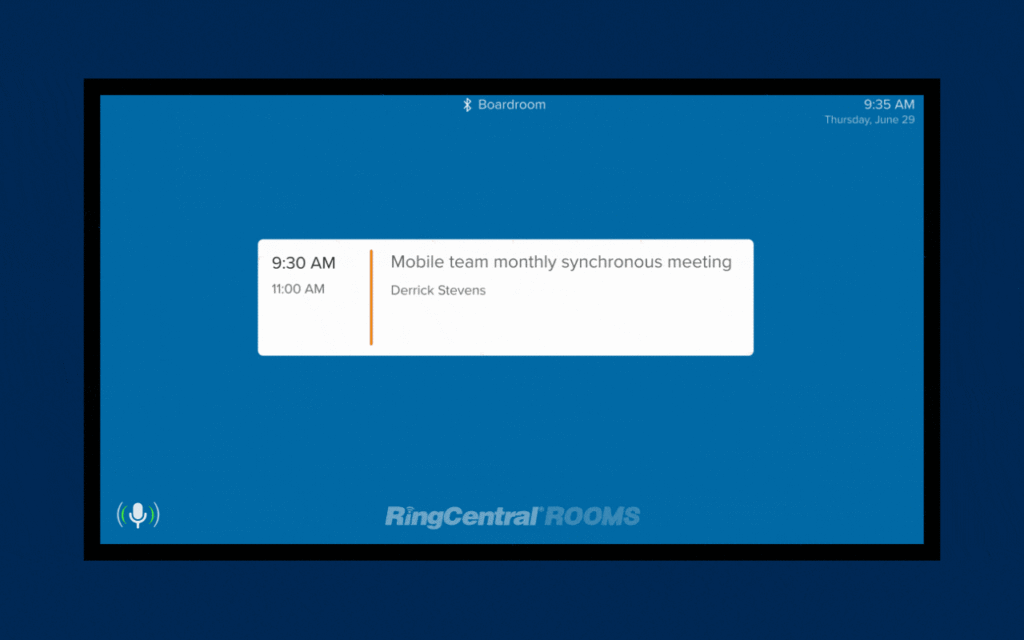 Voice Command in RingCentral App