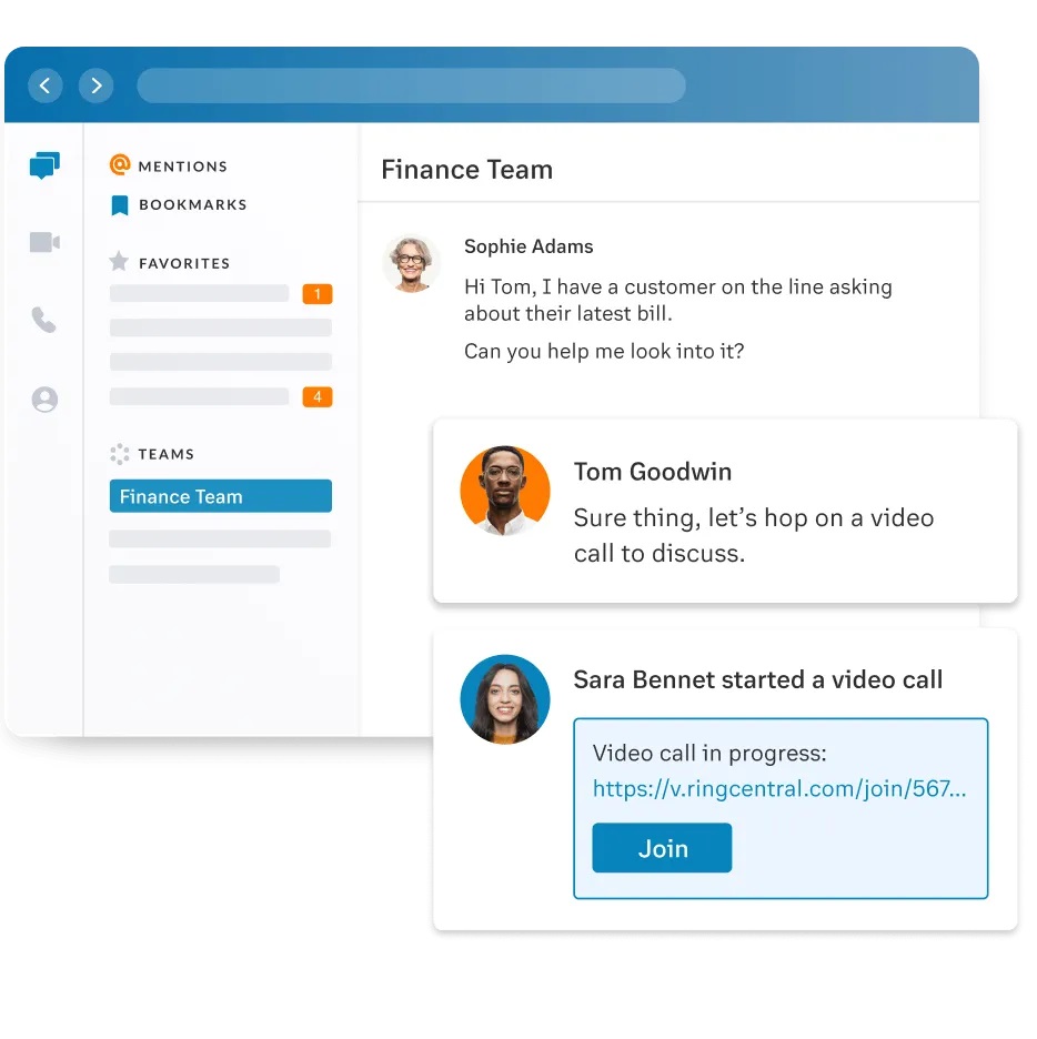 The RingCentral for Finance Teams