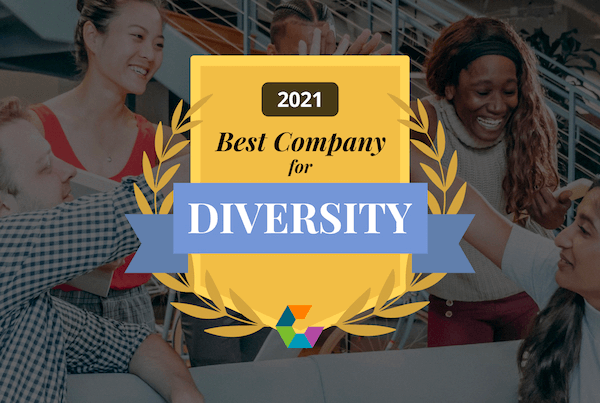 2021年Comparably最佳多样化奖项