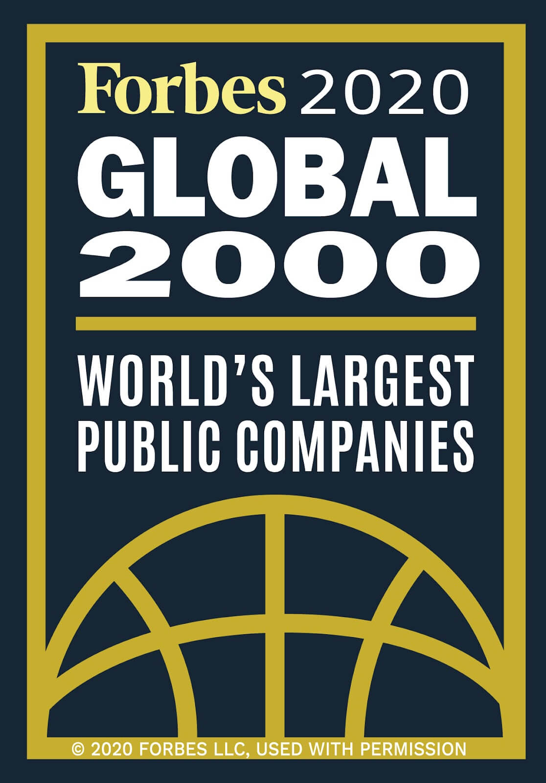 2020年福布斯全球最大上市公司2000强