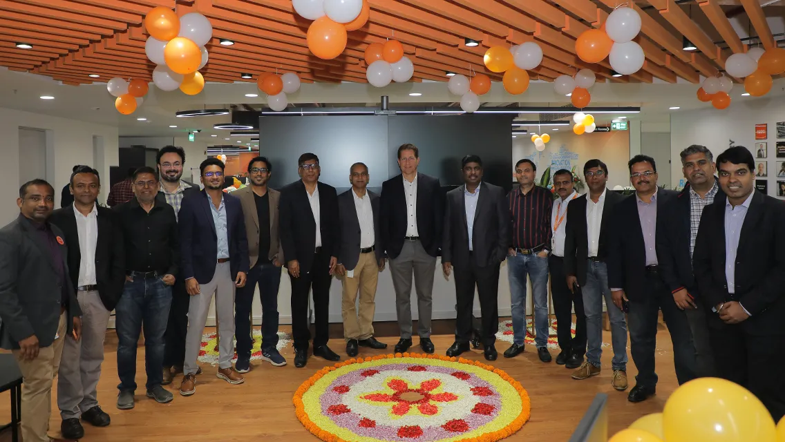 The RingCentral's team in India