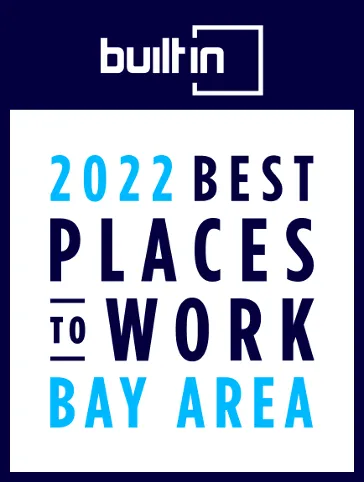 Best Places to Work in San Francisco 2022 badge