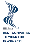 Best Companies to Work for in Asia 2021 badge