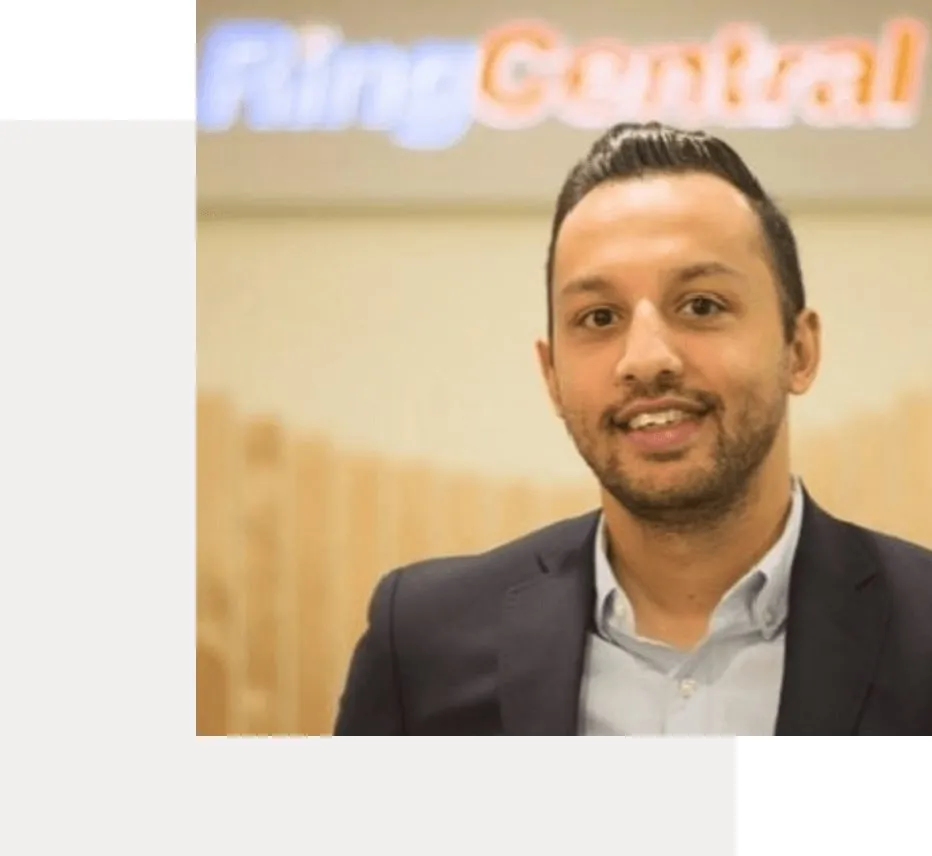 Ayub Mohammed, RingCentral Head of Global SMB Sales
