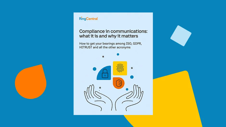 An image of a communication compliance guide