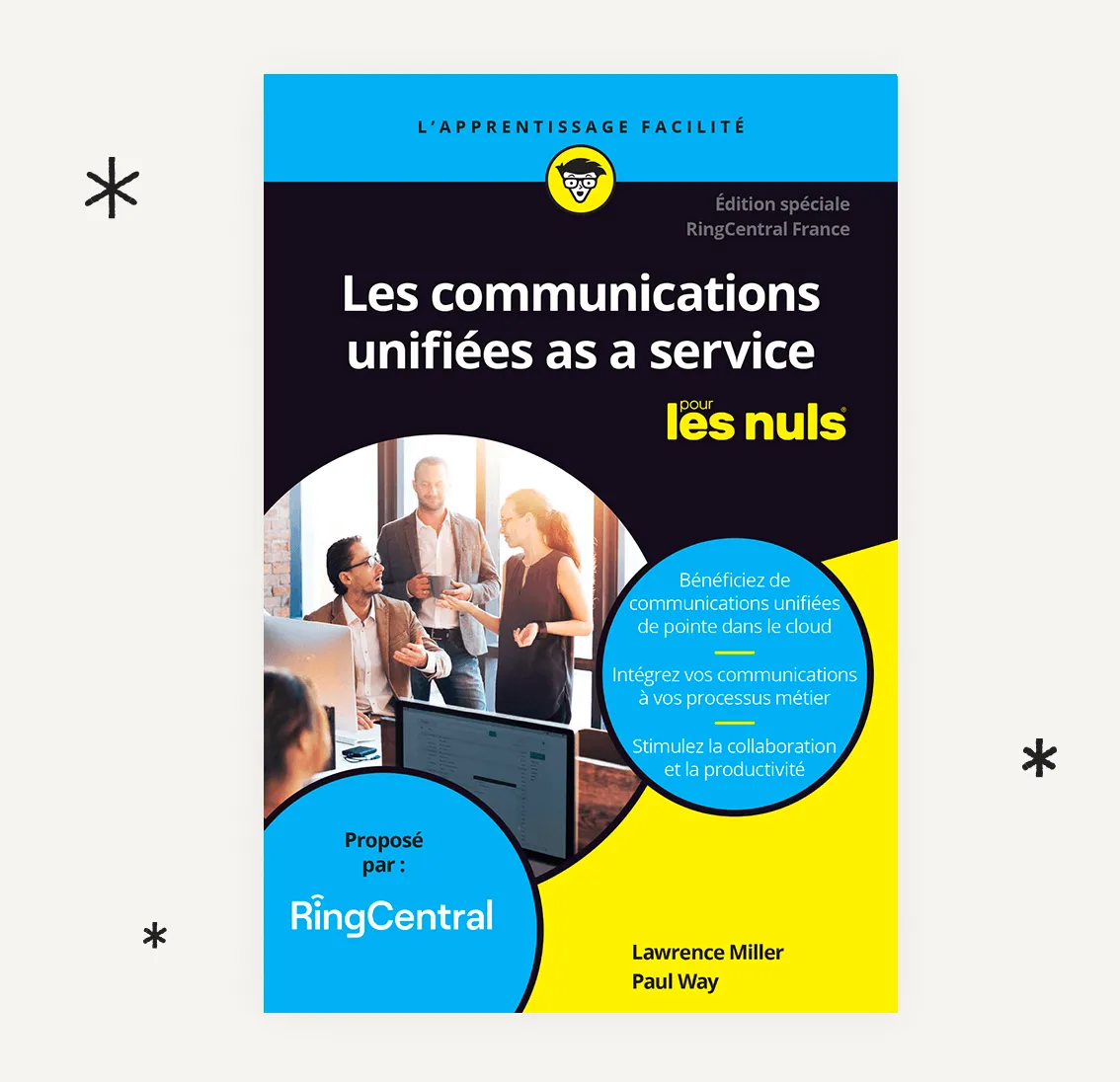 Couverture de l’ebook Les Communications Unifiées pour les Nuls
