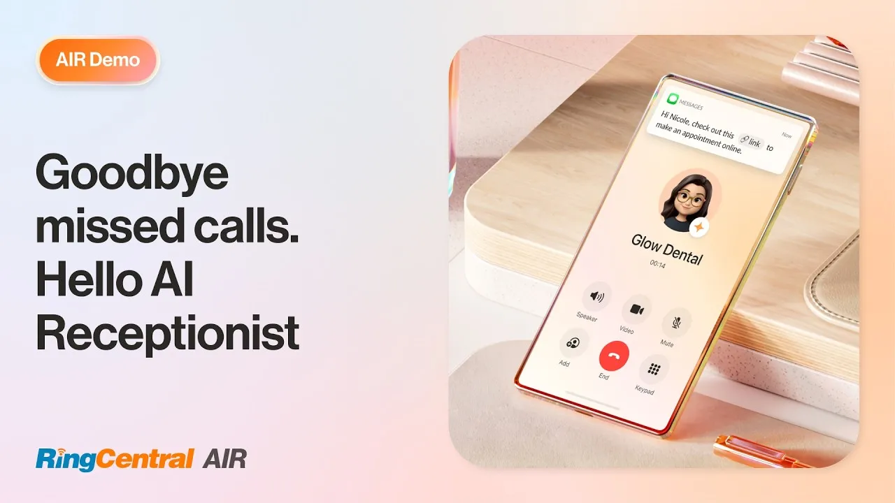RingCentral AI Receptionist (AIR) | Demo