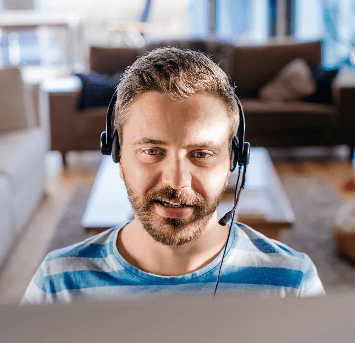 Agent de Centre de Contact en télétravail