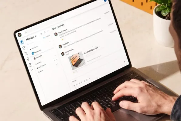 RingCentral's calling feature on mobile app