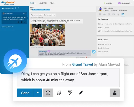 Facebook Messenger Channel for Social Interactions | RingCentral Engage