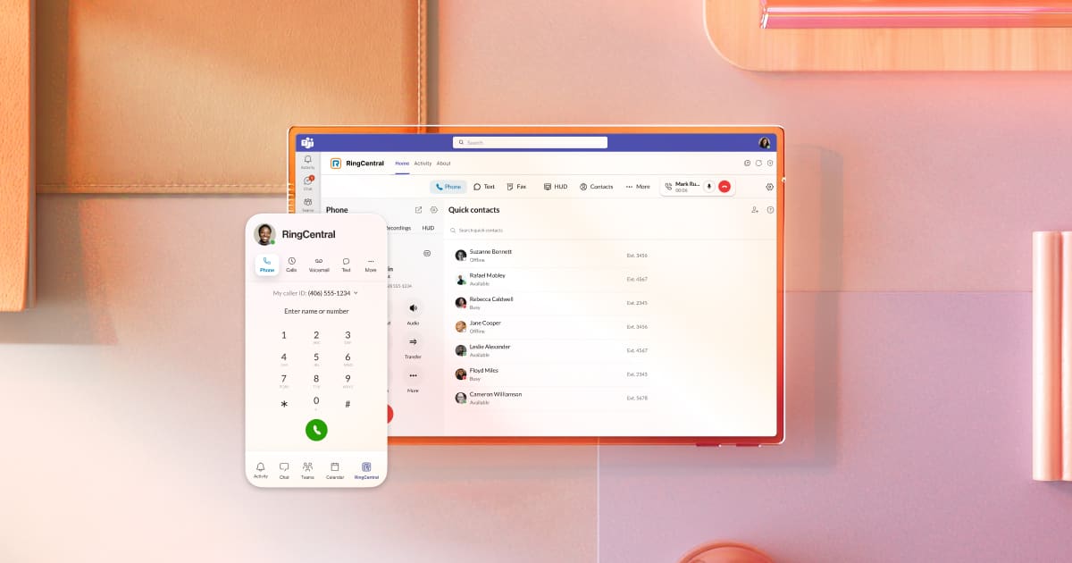 Teams Ringing Call RingCentral for Microsoft Teams - Cloud Calling Made Simple