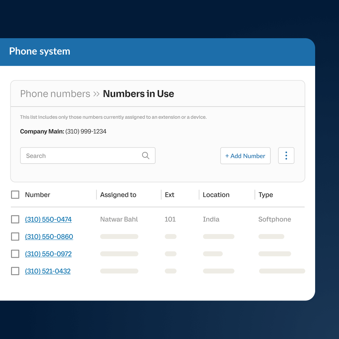 Virtual Phone Extensions for Business RingCentral