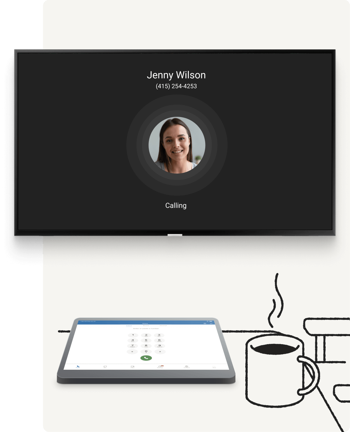 Conference Room Setup for Virtual Meetings RingCentral