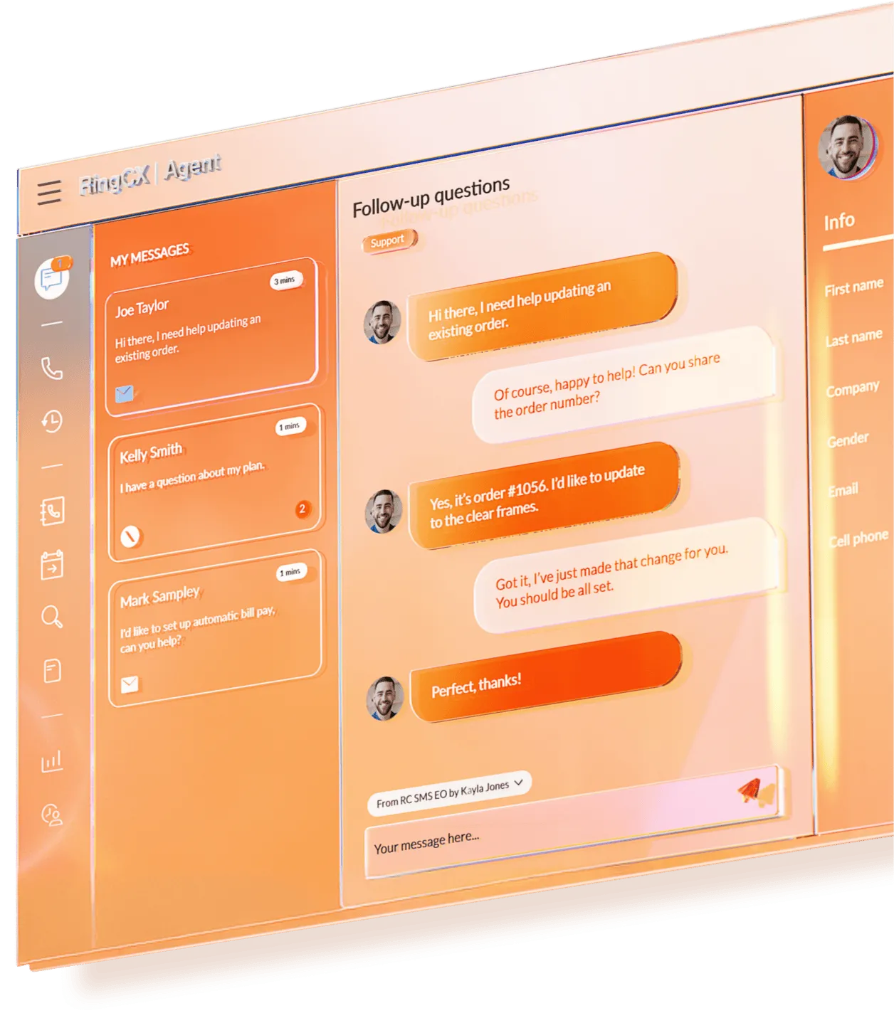 RingCentral's CRM integrations