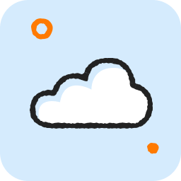 An illustration of a cloud