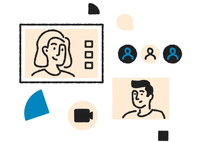 An image promoting the RingCentral webinar solution