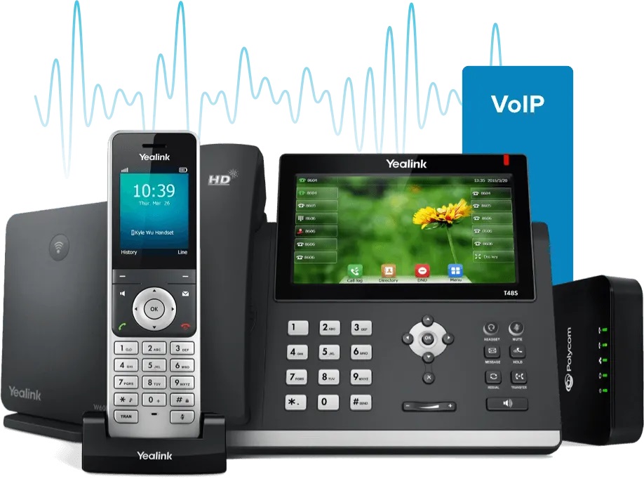 Make a voip calls from any device
