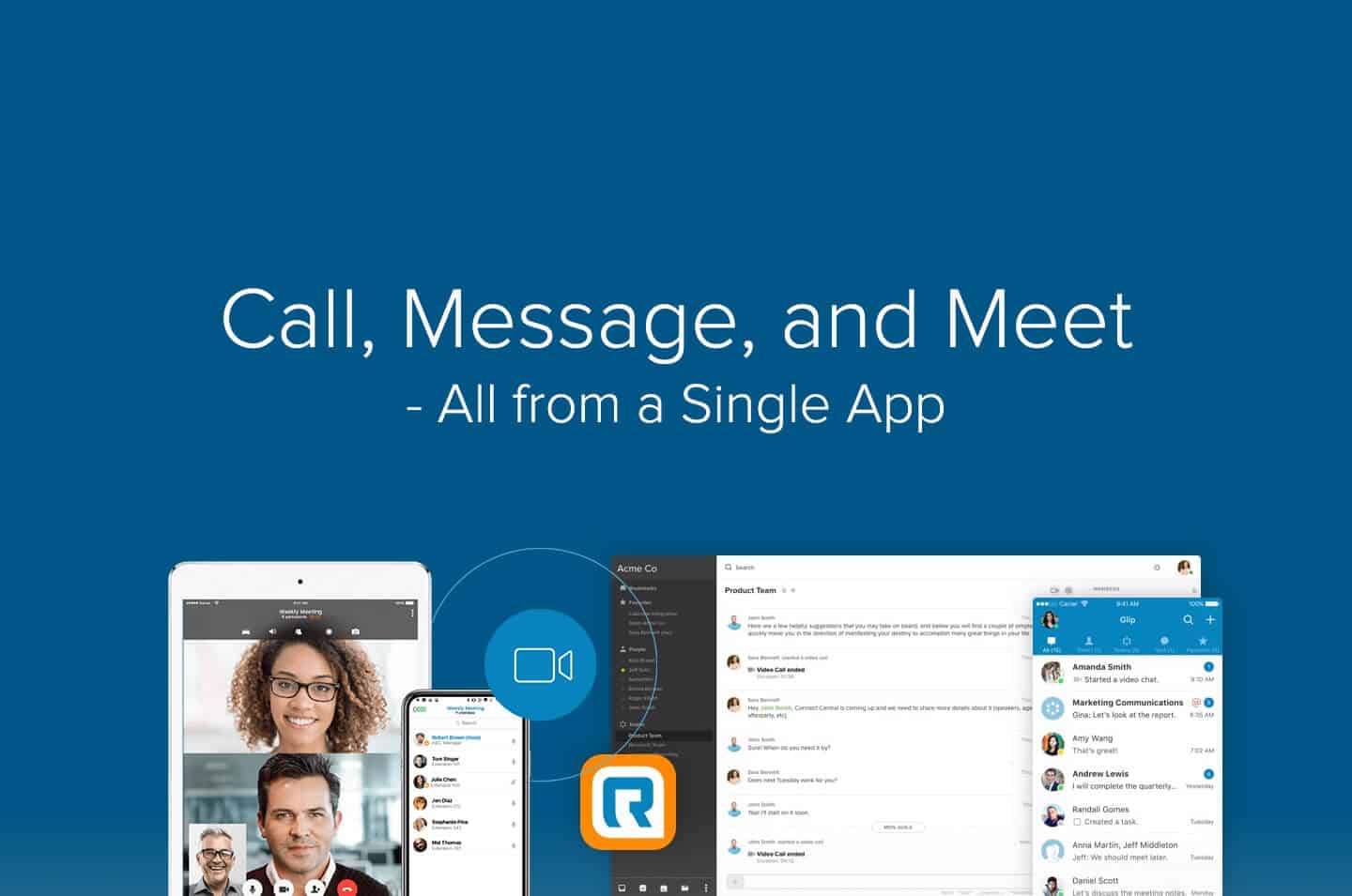 RingCentralapp call,messagemeet