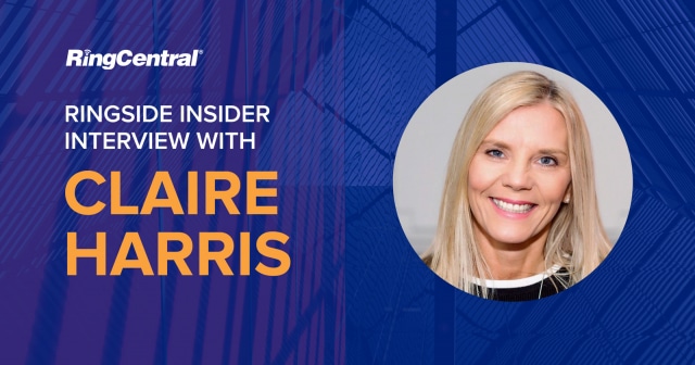 Ringside interview with Claire Harris