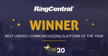 RingCentral win best unified communications platform UC Awards