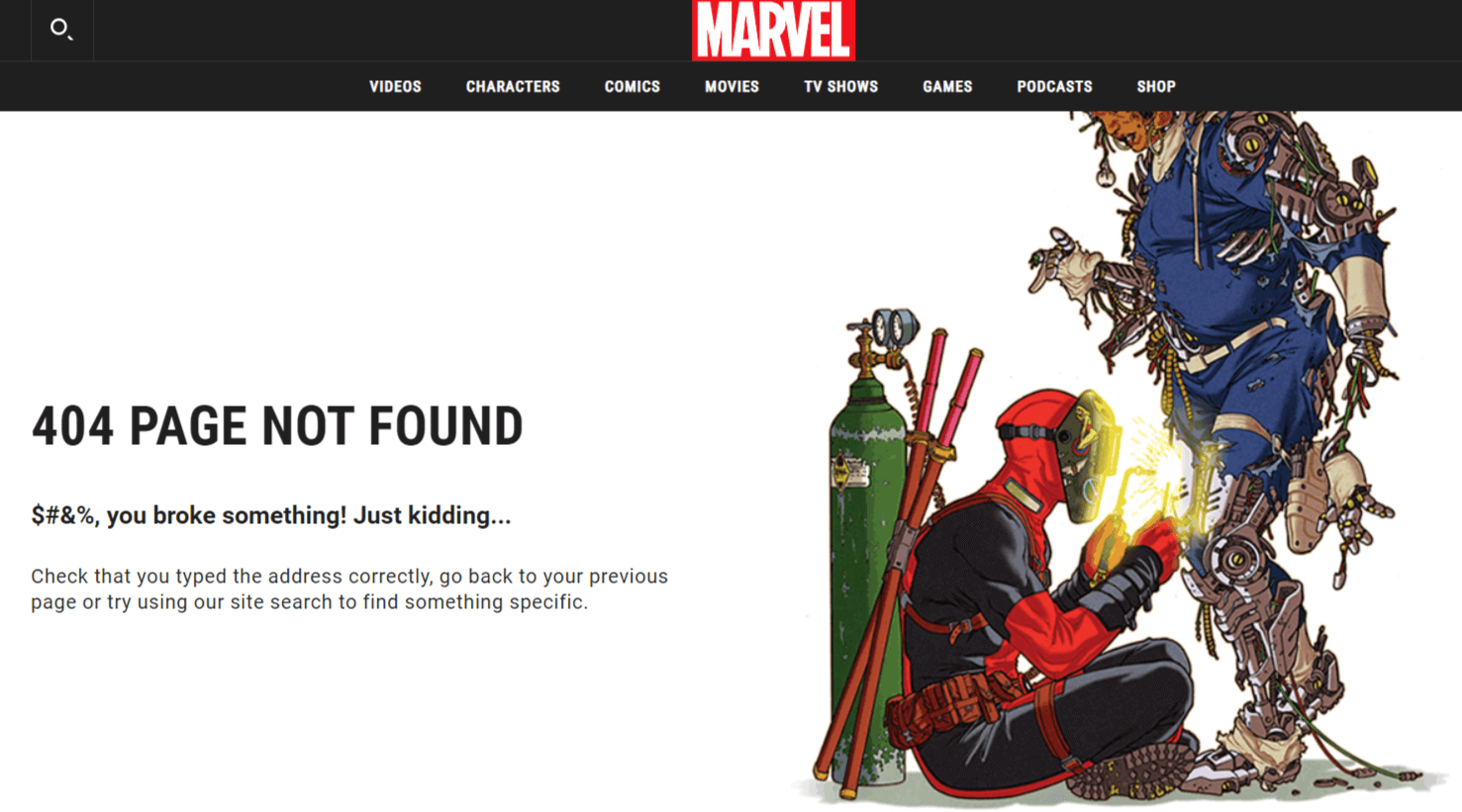 Marvel-com-404-page