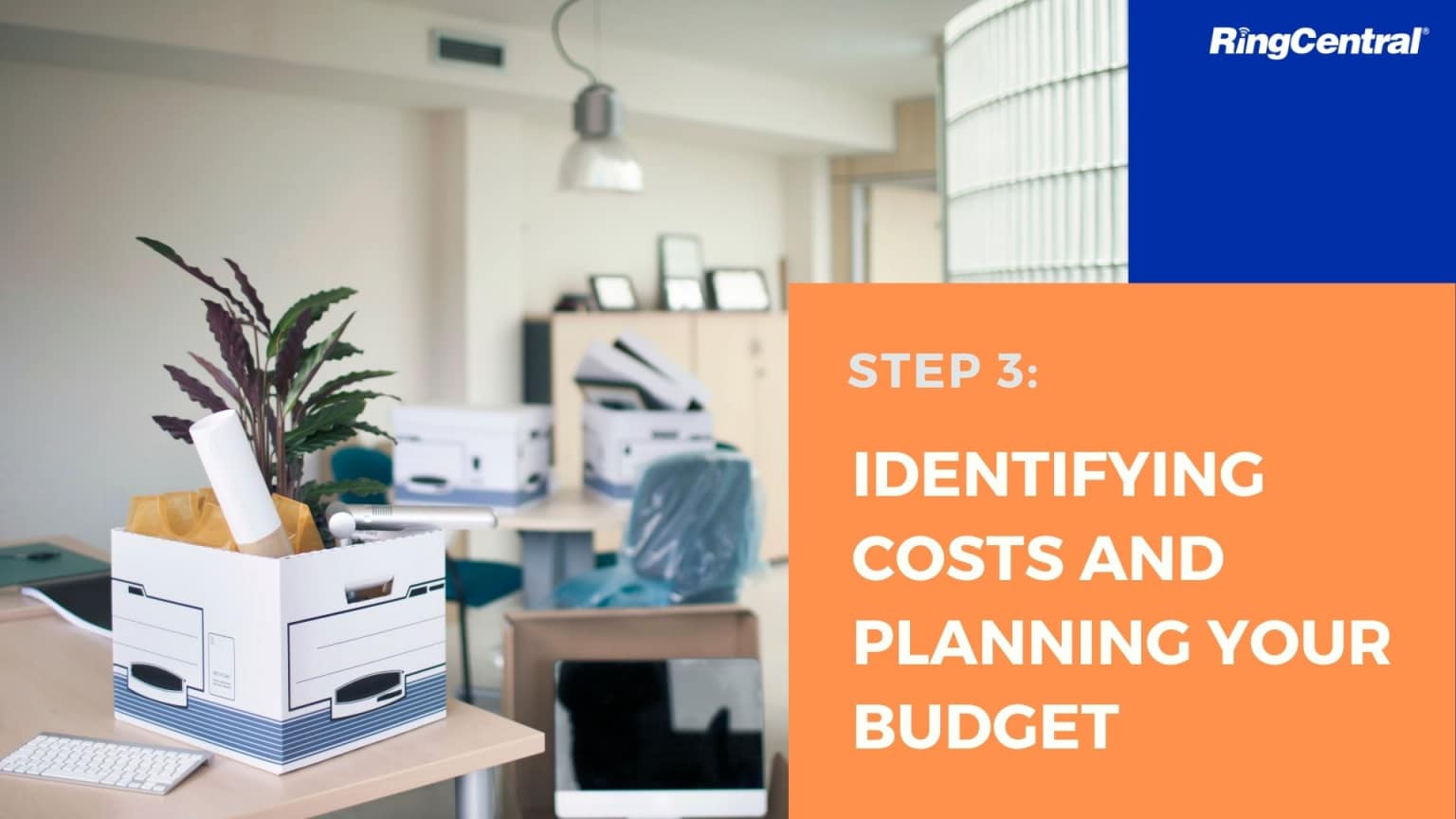 Moving Office - Identifying costs and planning your budget