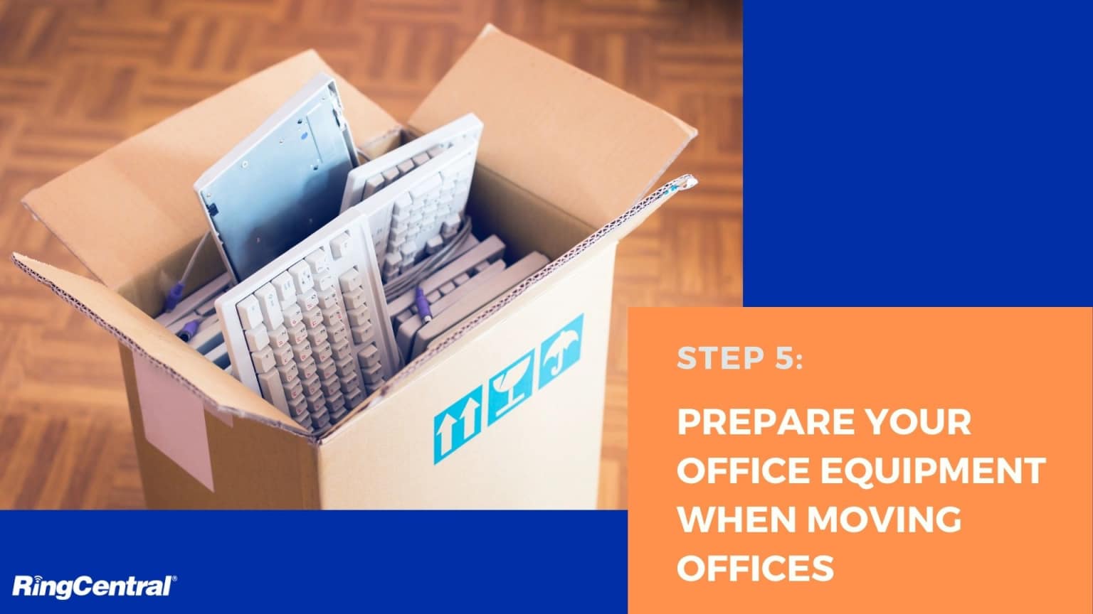 Moving Office -Preparing your office equipment when moving offices