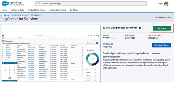 Ringcentral CRM Integration