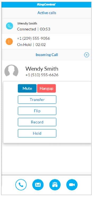 Call with RingCentral