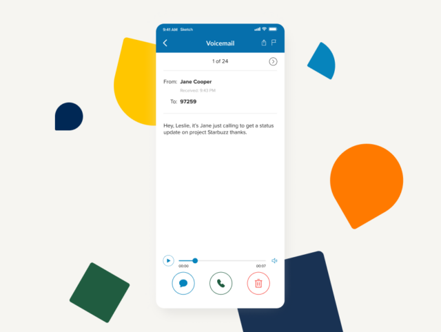 The Readable Voicemail in RingCentral Platform