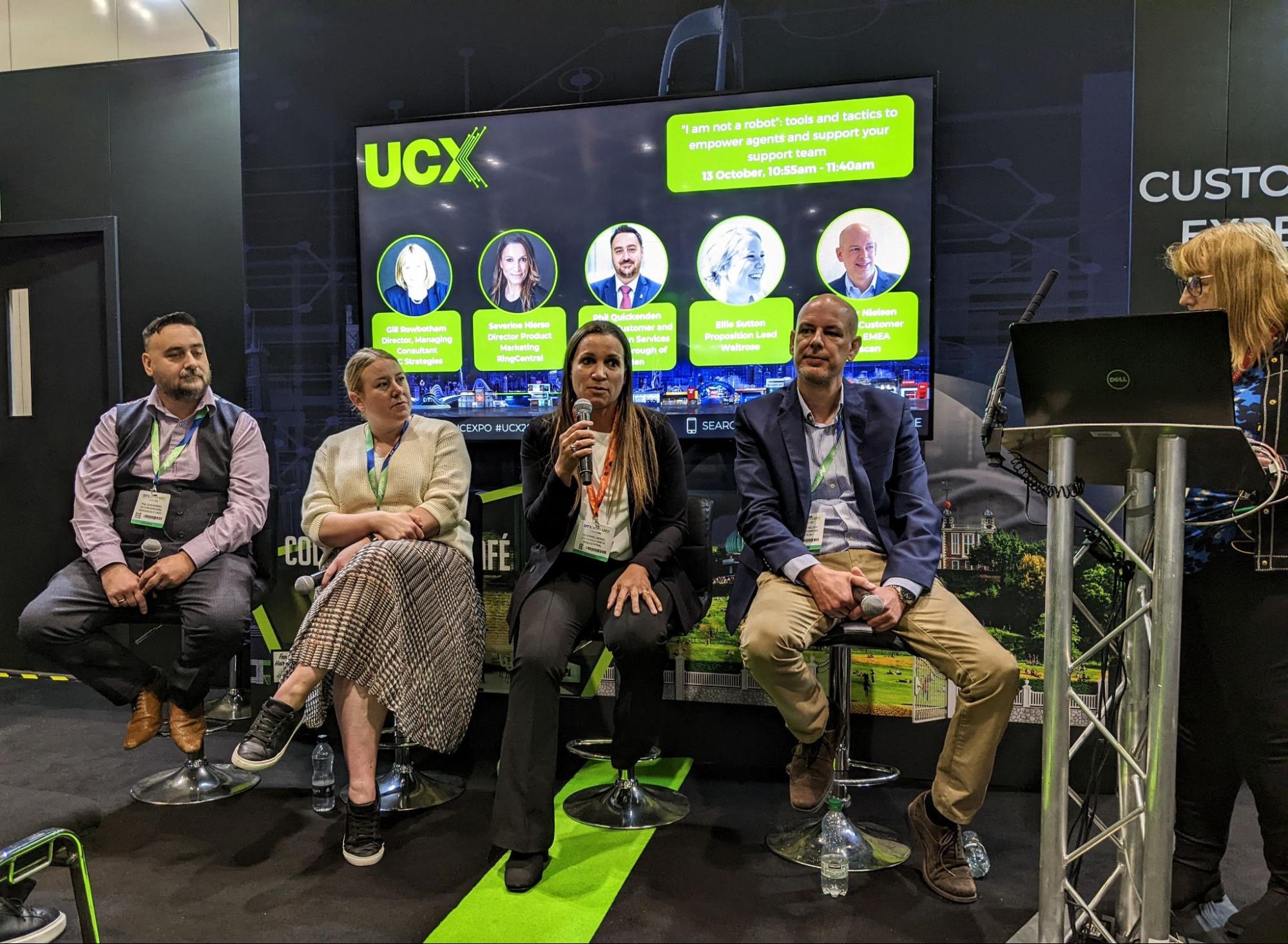 A panel of experts UCX DTX discuss the importance of investing more in agents