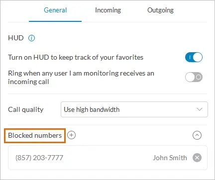 How to initiate call blocking from your RingCentral app