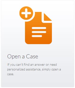 Open a Case
