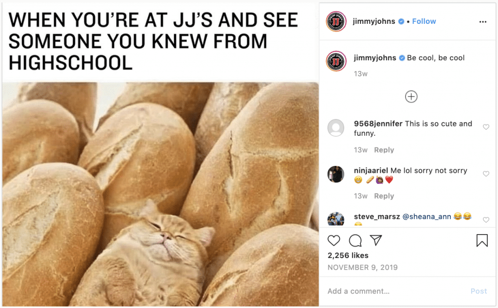 Jimmy John Mems on Instagram