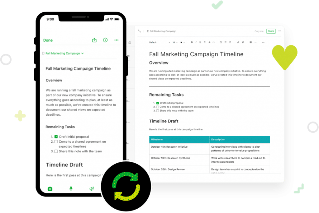 Evernote, app for organizing notes and thoughts