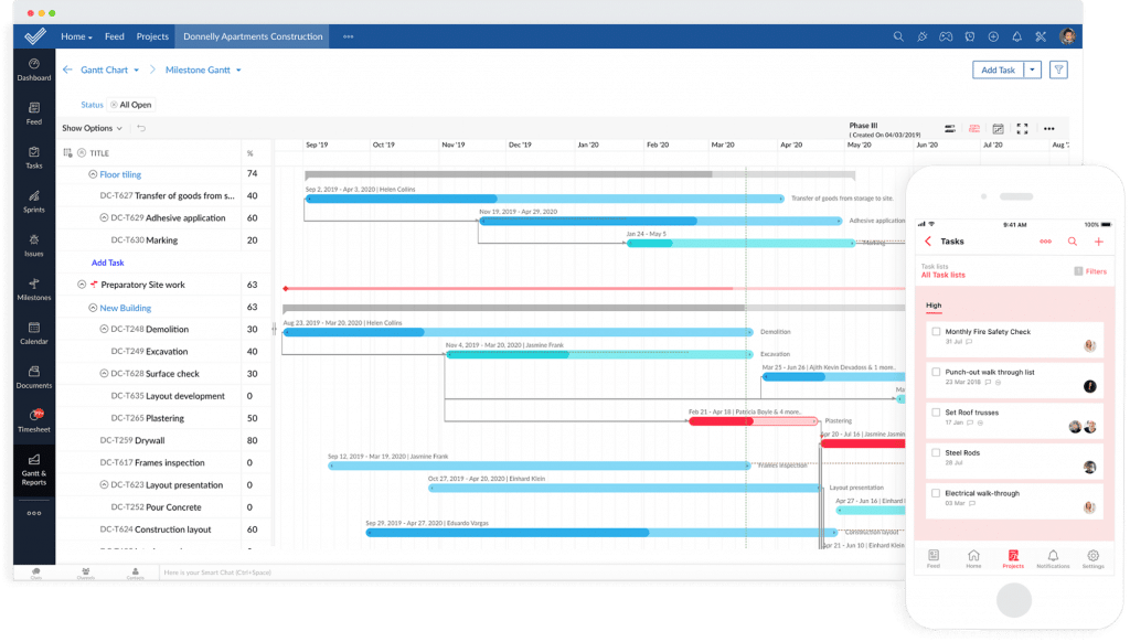 Zoho Projects, an affordable project management tool