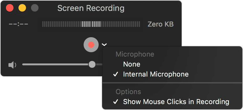 Mac screen recording