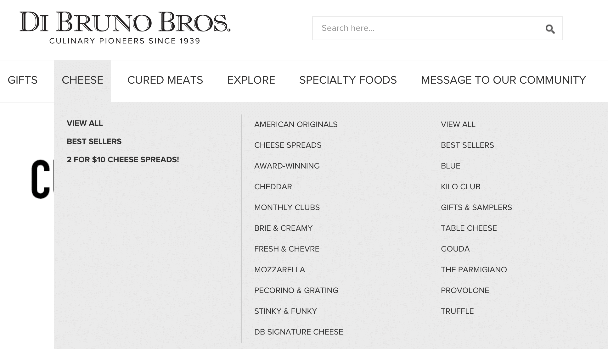 Di Bruno Bros., a culinary store in Philadelphia