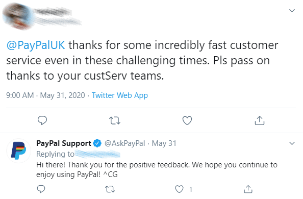 Paypal support