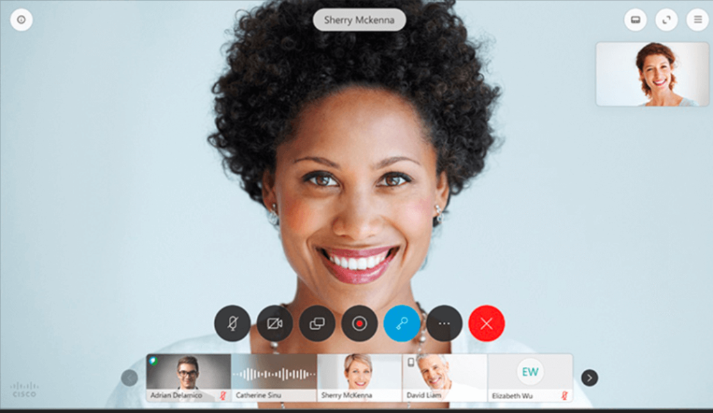 Webex teleconferencing solution