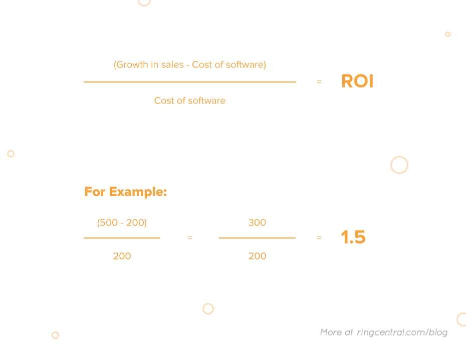 software investment ROI calculation