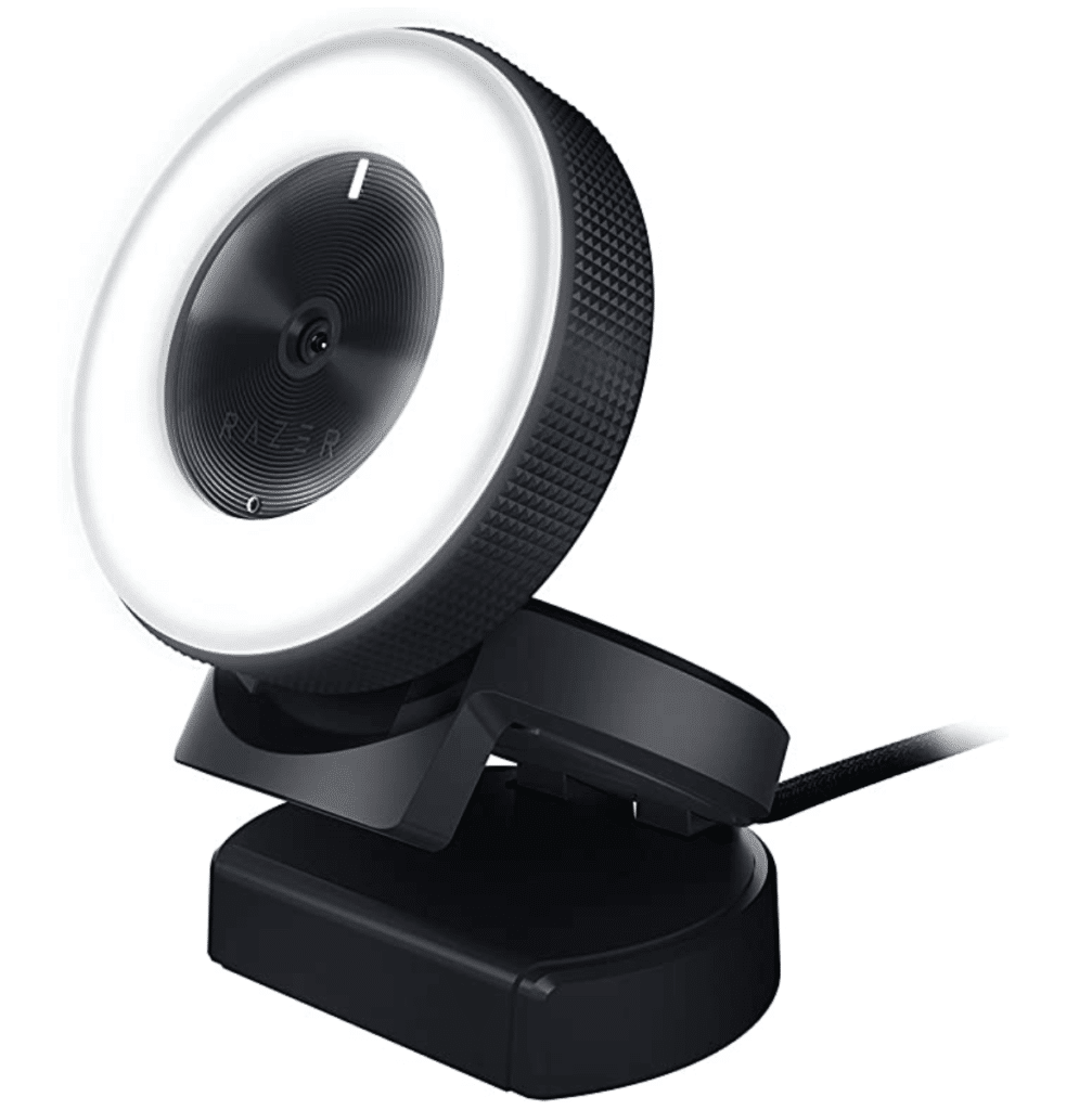 razer kiyo webcam with ring light