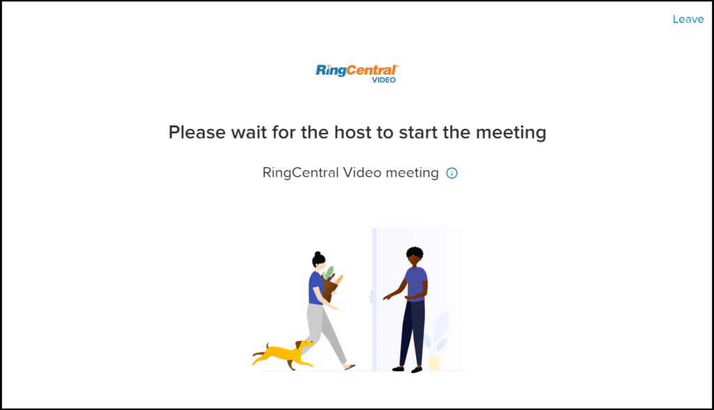 RingCentral Video meeting hosts can now secure their meetings and prevent unwanted guests from entering with Waiting Rooms