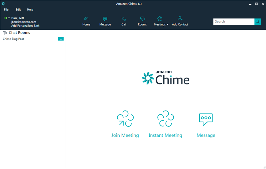 amazon chime video conferencing