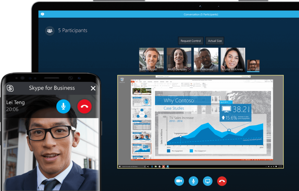 skype free video calling for business