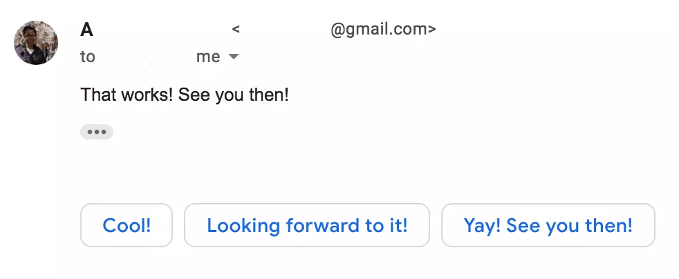 smart reply in gmail
