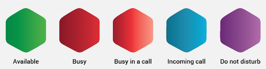 Busylight's color-coded presence