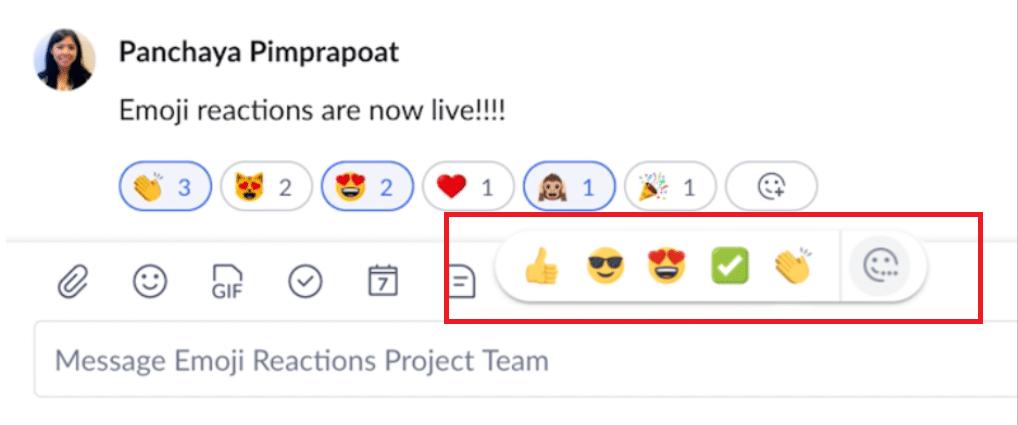 Emoji reactions: a fun and efficient way to respond to team messages |  RingCentral