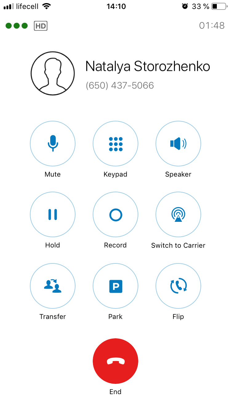 phone dialpad RingCentral phone product