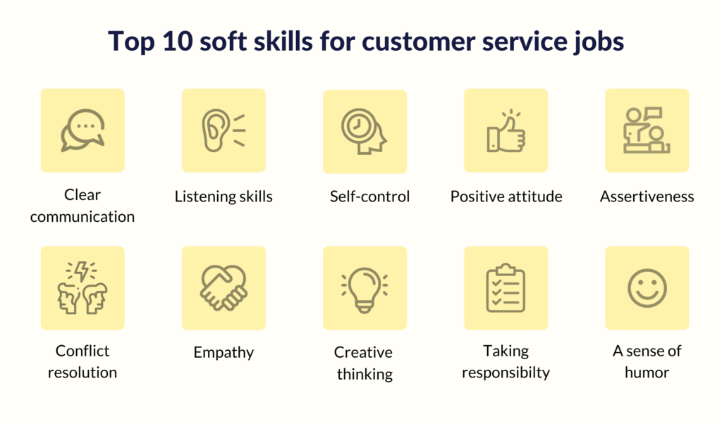 Top 10 soft skills for customer service jobs